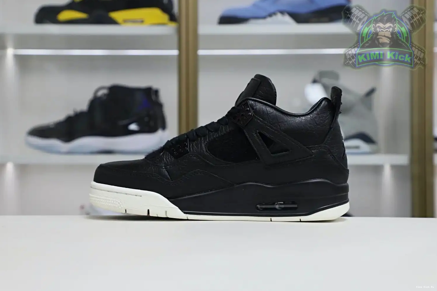 Jordan retro 4 ponyhair Jordan Air black Kimikick 0823